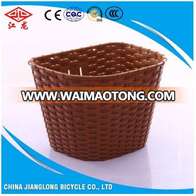 Wholesale 2017high quality steel or plastic all kinds of colors removable bicycle basket